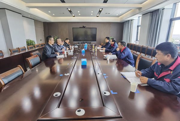 葛洲壩集團、中鐵十四局集團到公司調研